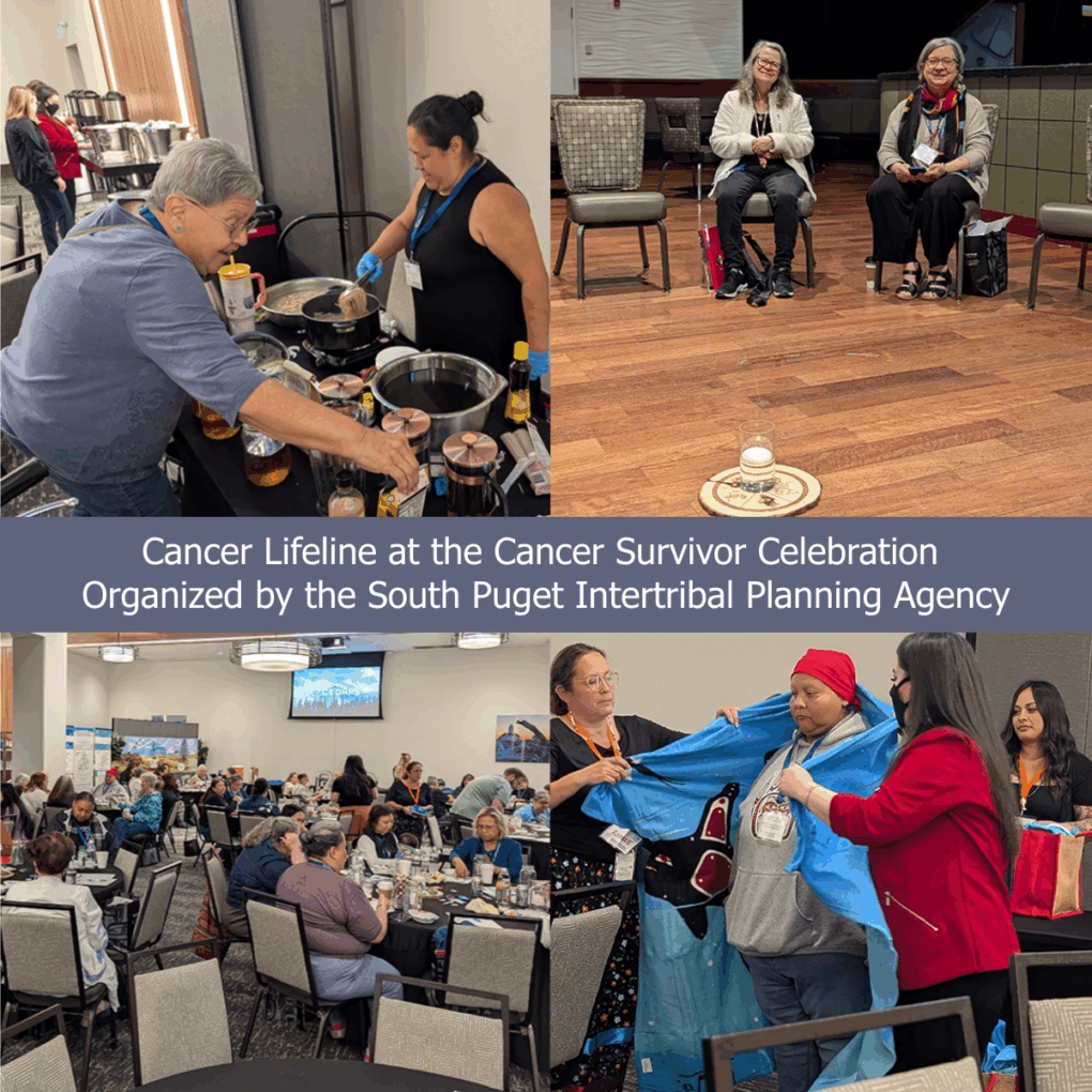 Tribal Celebration Collage Cancer Lifeline in the Community